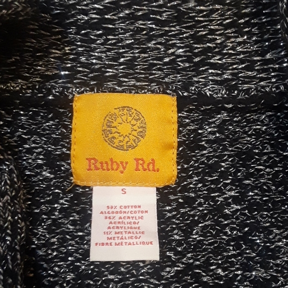 Cropped shimmery cardigan - Picture 2 of 3